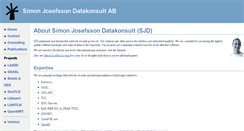 Desktop Screenshot of josefsson.org