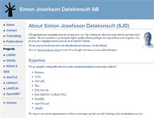 Tablet Screenshot of josefsson.org