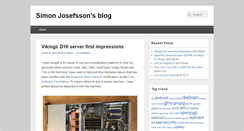 Desktop Screenshot of blog.josefsson.org